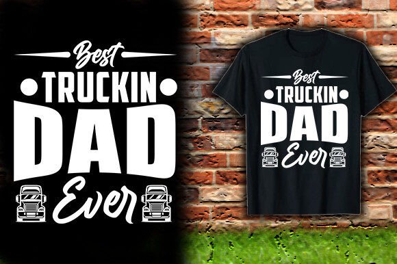 Celebrate Trucking Dads with a Perfectly Designed Tee