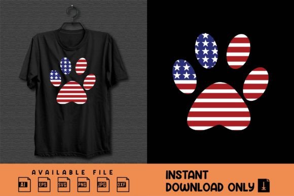 Celebrate with Style: 4th of July Vector T-Shirt Design