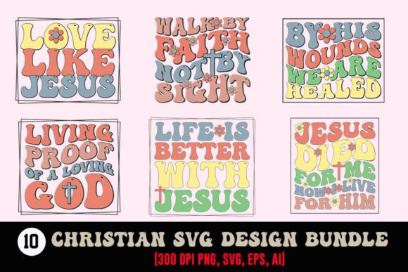 Christian SVG Design Bundle: Faith-Inspired Creative Assets