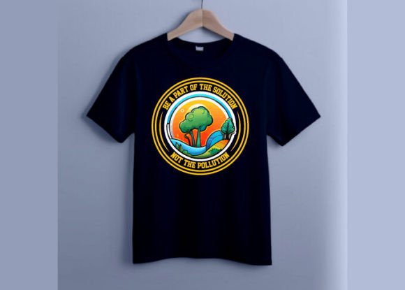 Climate Change T-Shirt Design 6: A Visual Call to Action