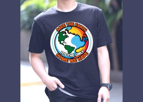 Climate Change T-Shirt Design 9: A Visual Call to Action