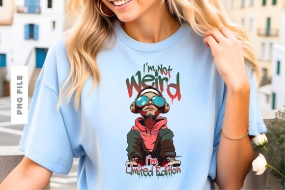 Embrace Your Uniqueness: The I'm Not Weird T-shirt Design