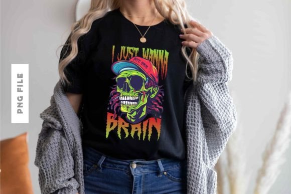 I Just Wanna Eat Your Brain Design: A Premium Creative Asset