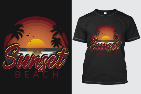 Summer T-shirt Design 28: A Vector Asset for Vibrant Branding