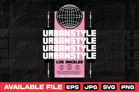 Urban Style Streetwear T-Shirt Design: A Creative Asset Guide