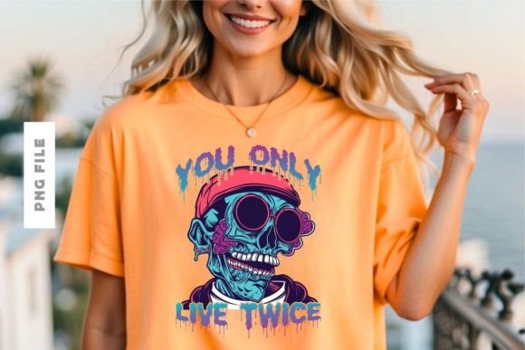 You Only Live Twice: A Premium T-Shirt Design Asset